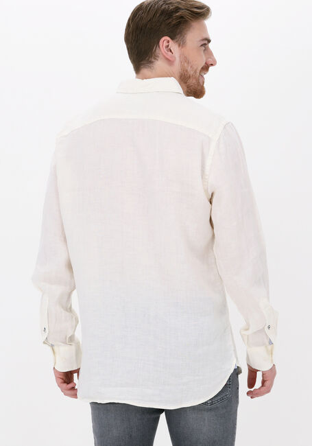 Weiße TOMMY HILFIGER Casual-Oberhemd PIGMENT DYED LINEN RF SHIRT - large