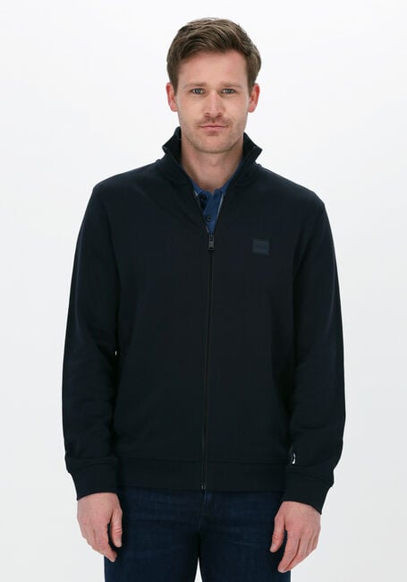 Blaue BOSS Strickjacke ZESTART - large