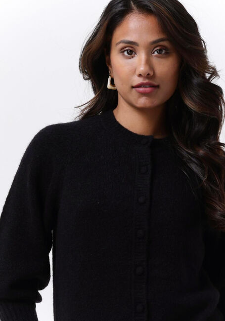 Schwarze MSCH COPENHAGEN Strickjacke MAIMEE MOHAIR CARDIGAN - large