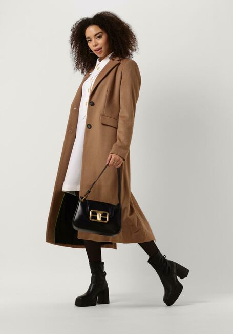 Camelfarbene BEAUMONT Mäntel LONG BLAZER COAT - large