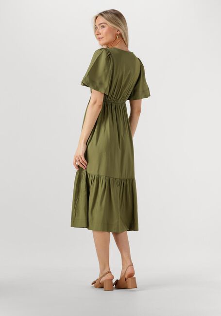 Grüne OBJECT Midikleid OBJCELINE 2/4 LO DRESS 138 - large