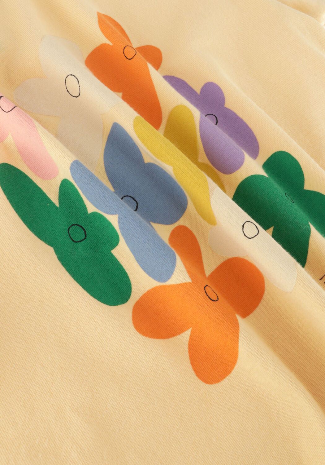 Gelbe Jelly Mallow T-shirt FLOWER T-SHIRT - large