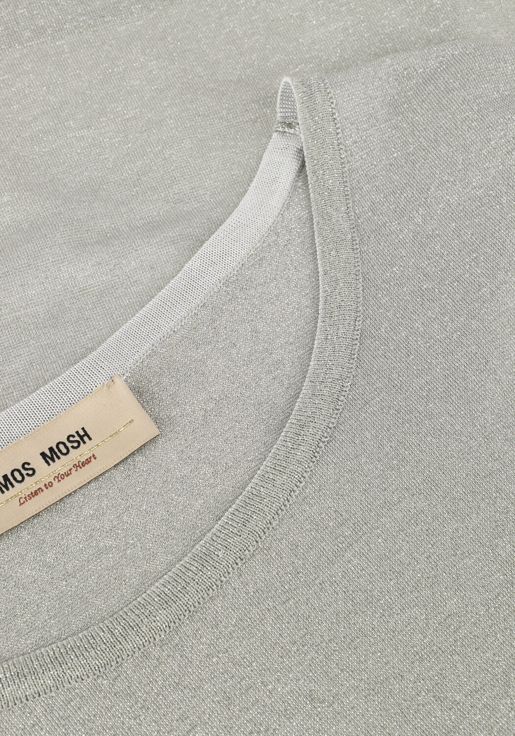 Graue MOS MOSH T-shirt MMKAY TEE - large