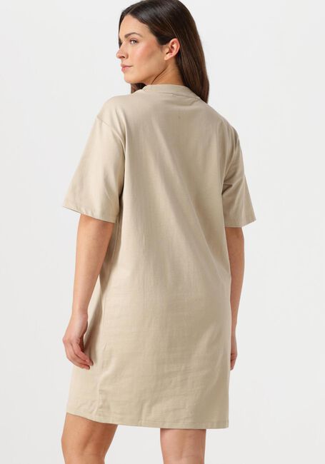 Beige CALVIN KLEIN Minikleid PLACED INST TEE DRESS - large