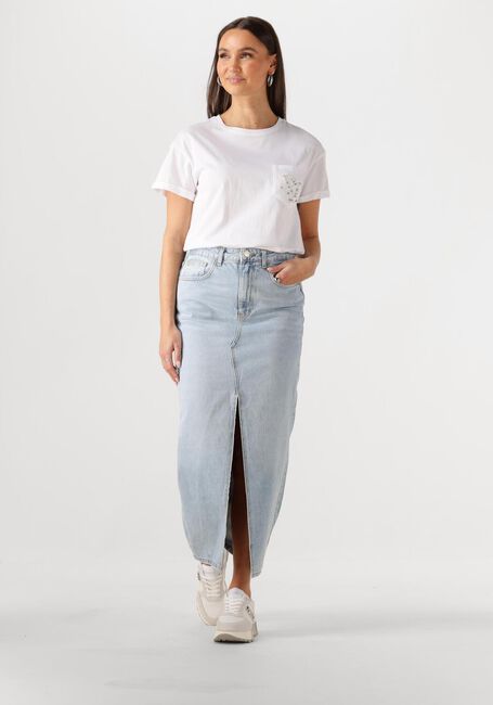 Hellblau LIU JO Midirock GONNA LUNGA STRAIGHT - large