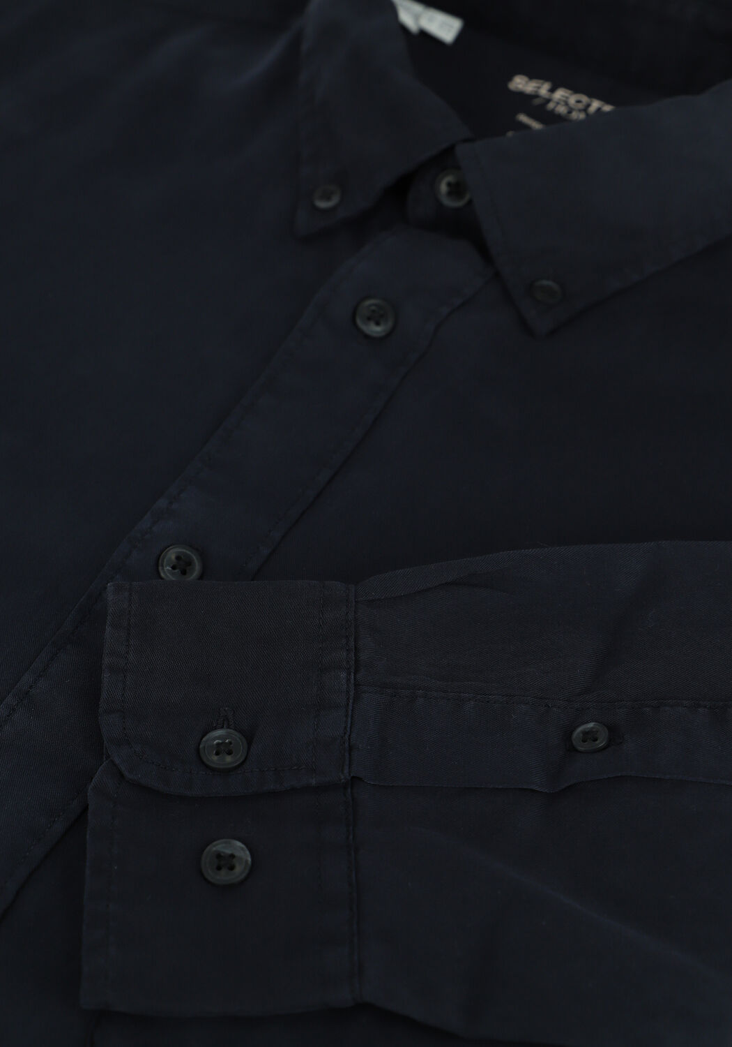 Dunkelblau SELECTED MEN Casual-Oberhemd REGRICK-SOFT SHIRT - large