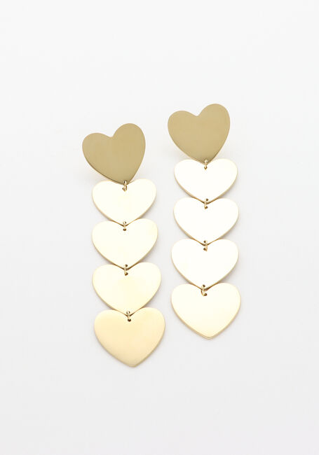 Goldfarbene NOTRE-V Ohrringe X FLORINE - AMOR - large