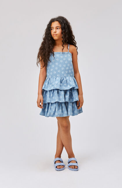 Blaue MOLO Minikleid CRYSTAL - large
