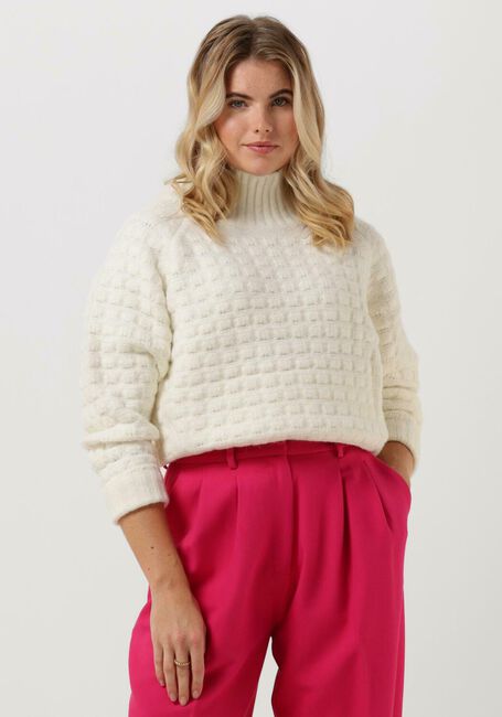 Ecru SILVIAN HEACH Rollkragenpullover LUPETTO M/L - SWEATER - large