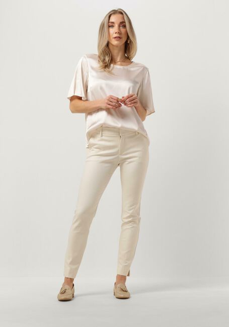 Ecru MOS MOSH Blusen EVIE SS SATIN BLOUSE - large