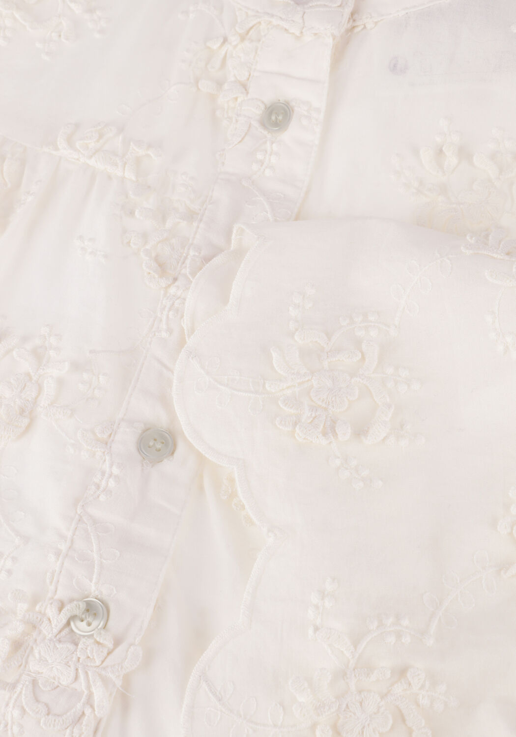 Wei&szlig;e LOLLYS LAUNDRY Blusen LOUISELL BLOUSE SS - large