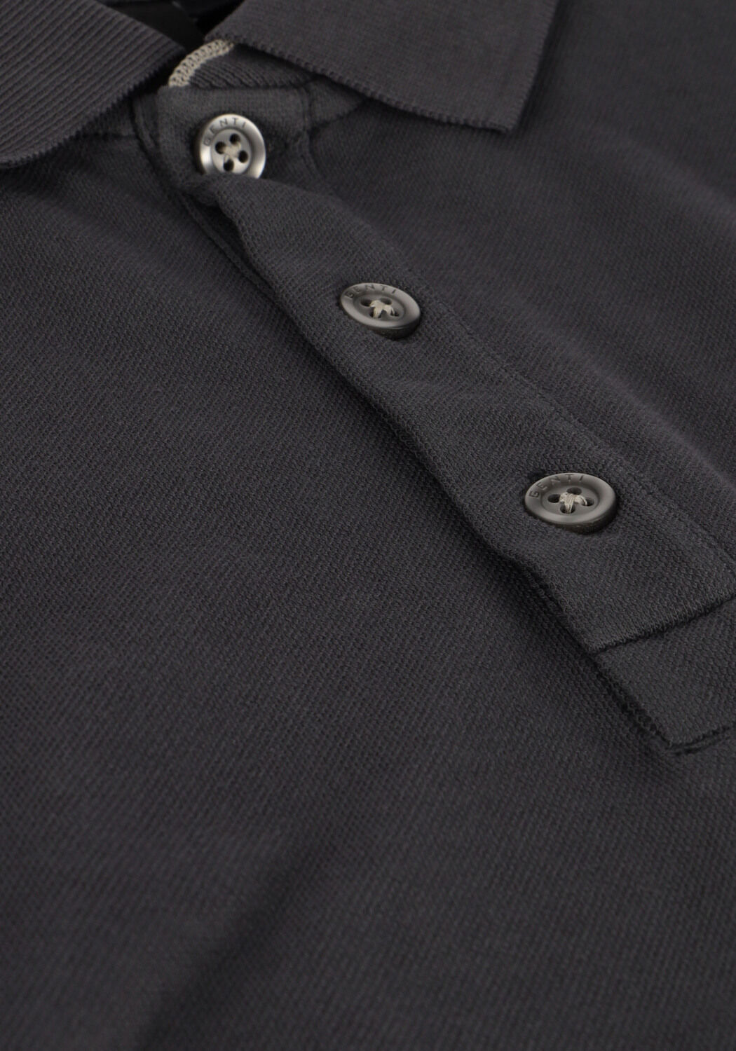 Graue GENTI Polo-Shirt J7006-1212 - large