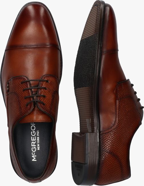 Cognacfarbene MCGREGOR Business Schuhe DAVID - large