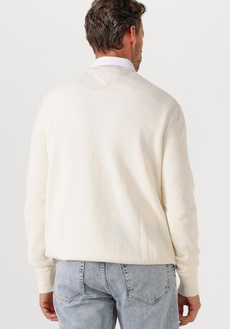 Ecru TOMMY HILFIGER Pullover ESSENTIAL STRUCTURE CREW NECK - large