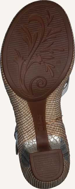 Weiße GABOR Flache Sandalen 736 Weiße GABOR Flache Sandalen 736 - large