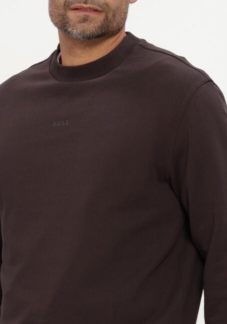 Braune BOSS ORANGE Sweatshirt WESMALLCREW - large