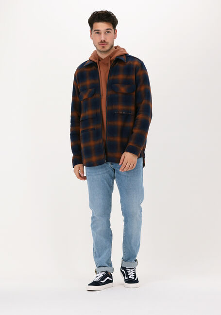 Dunkelblau G-STAR RAW Overshirt CHECK ZIP REG OVERSHIRT - large