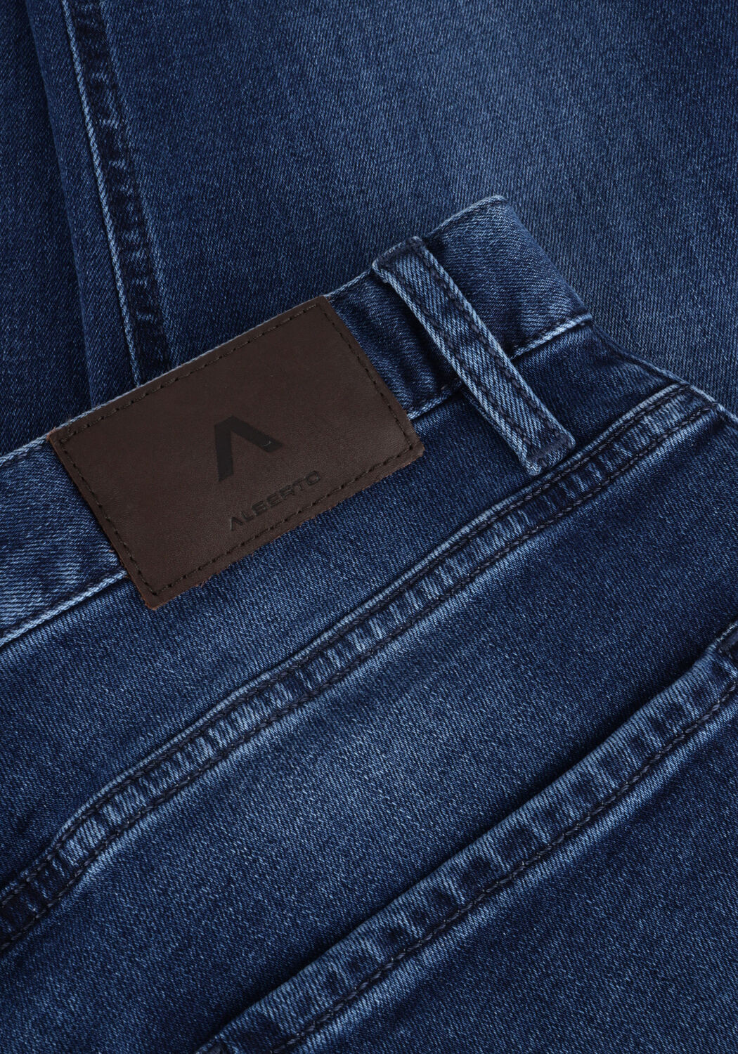 Dunkelblau ALBERTO Slim fit jeans 4237 1973 SLIM - large