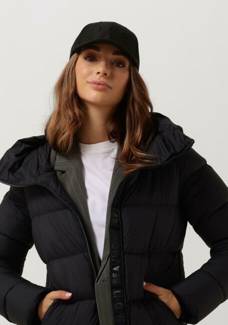 Schwarze BEAUMONT Wattierte Jack PUFFER PARKA COAT - large