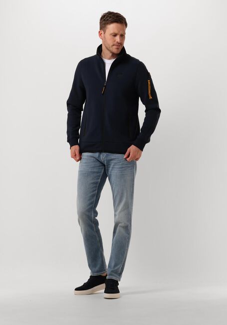 Blaue PME LEGEND Jacken ZIP JACKET INTERLOCK - large
