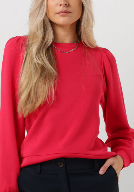 Rote MSCH COPENHAGEN Pullover MSCHLMA Q PUFF SWEATSHIRT - large