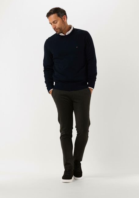 Dunkelblau TOMMY HILFIGER Pullover PIMA ORG CTN CASHMERE CREW NECK - large