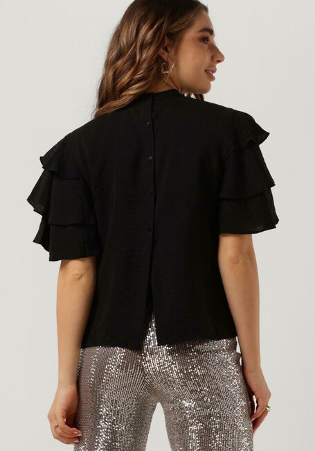 Schwarze OBJECT Top OBJCERCIA S/S TOP - large