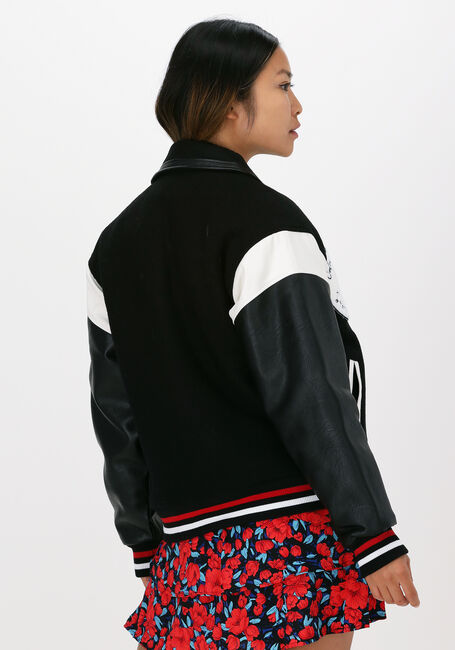 Schwarze COLOURFUL REBEL Jack CHARLEY BASEBALL BOMBER JADCKE - large