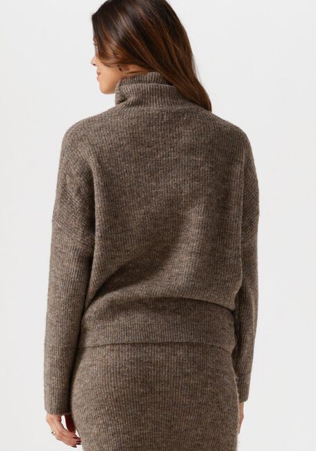 Taupe YDENCE Pullover KNITTED SWEATER LIL - large