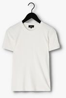 Weiße ALIX THE LABEL T-shirt LADIES KNITTED RIB T-SHIRT