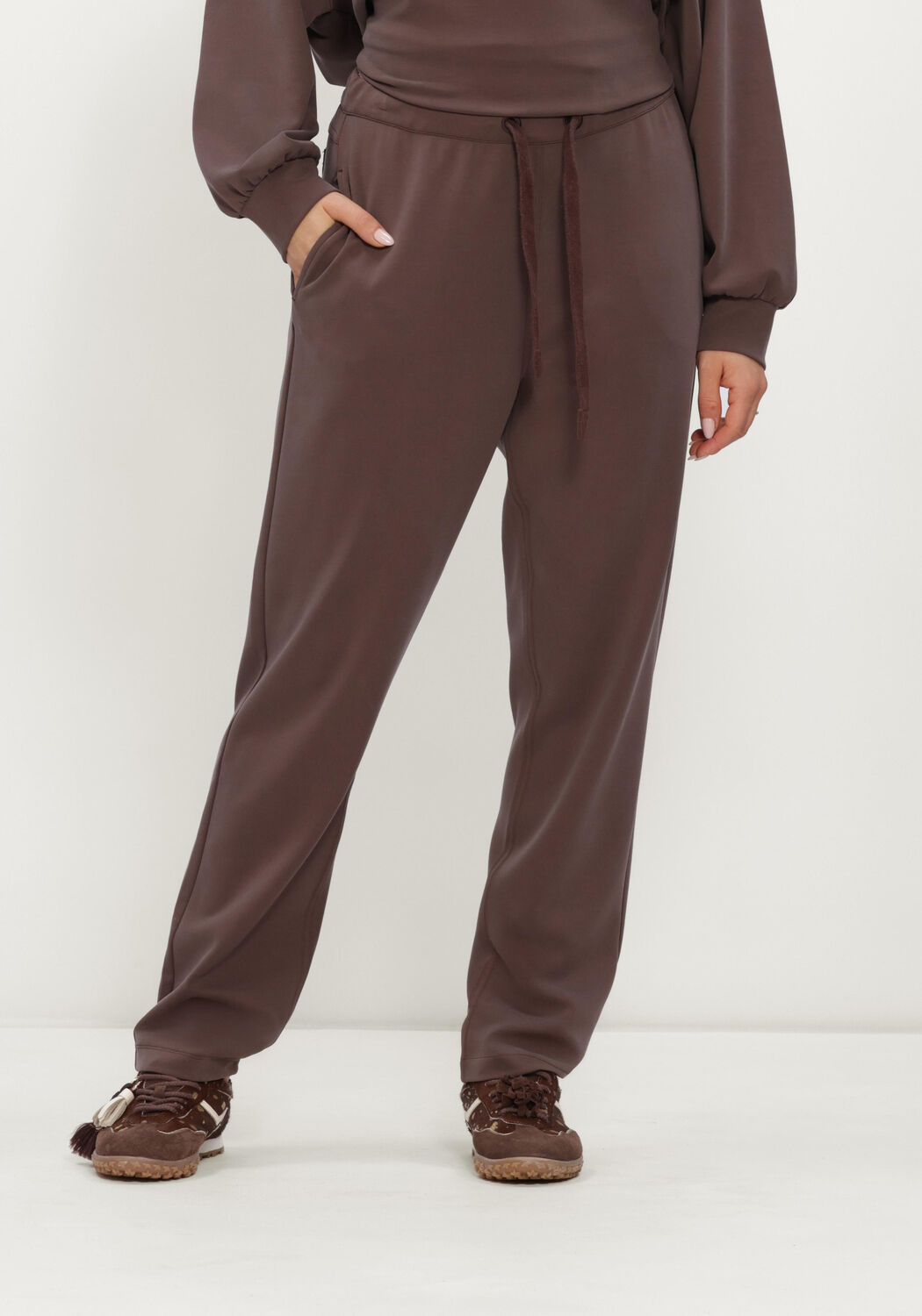 Braune MOSCOW Jogginghose 66-02-ALMAS - large