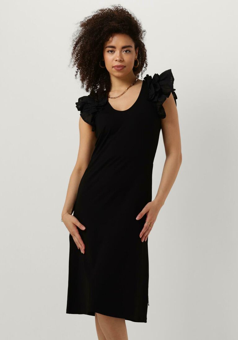 schwarze juffrouw jansen midikleid fiona
