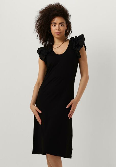Schwarze JANSEN AMSTERDAM Midikleid FIONA - large