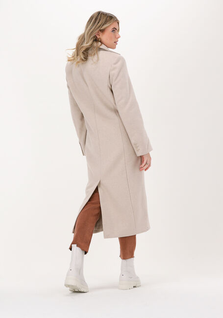 Taupe RIANNE MEIJER x NA-KD Mäntel SEAM DETAIL COAT - large