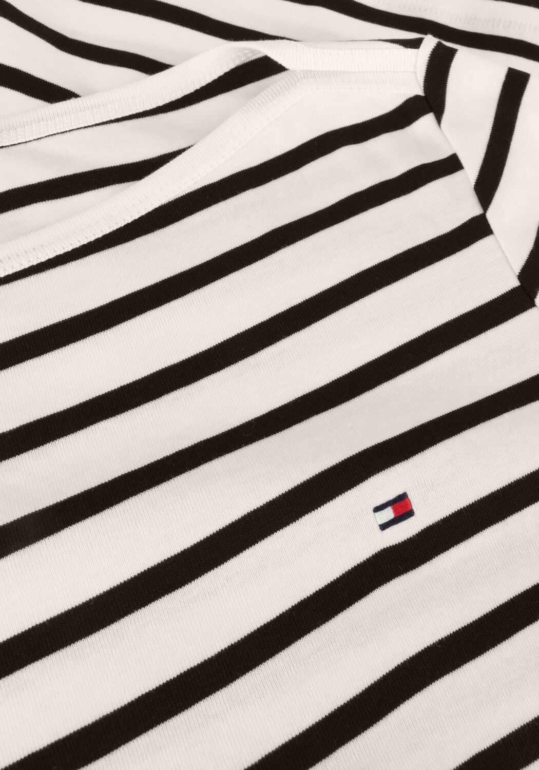 Wei&szlig;e TOMMY HILFIGER Tops & T-shirts NEW CODY SLIM BOAT-NK 3/4 SLEEVE - large