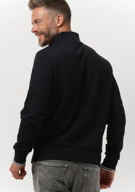 Dunkelblau FRED PERRY Sweatshirt HALF ZIP SWEATSHIRT - large