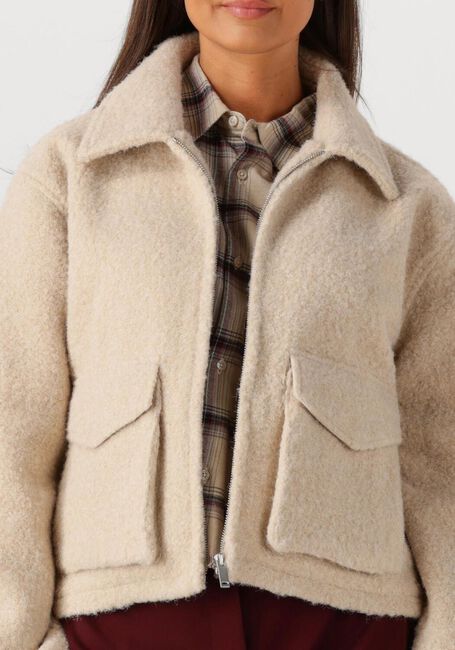 Beige CIRCLE OF TRUST Teddy-Jacke REESE JACKET - large