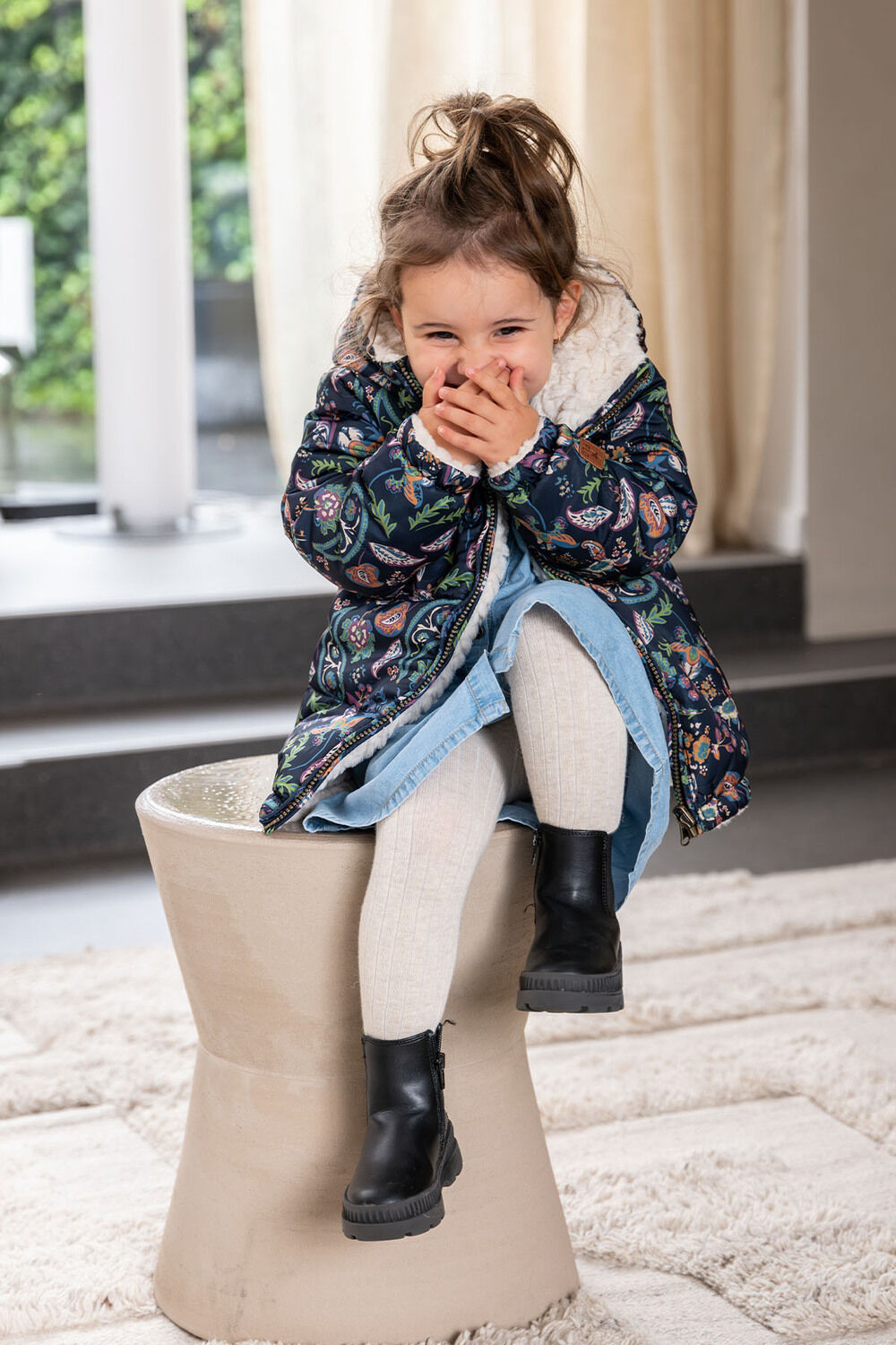 Baby girl hooded jacket shop