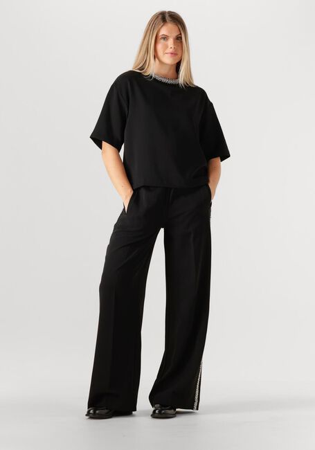 Schwarze CATWALK JUNKIE Top TOP WITH STRASS DETAIL - large