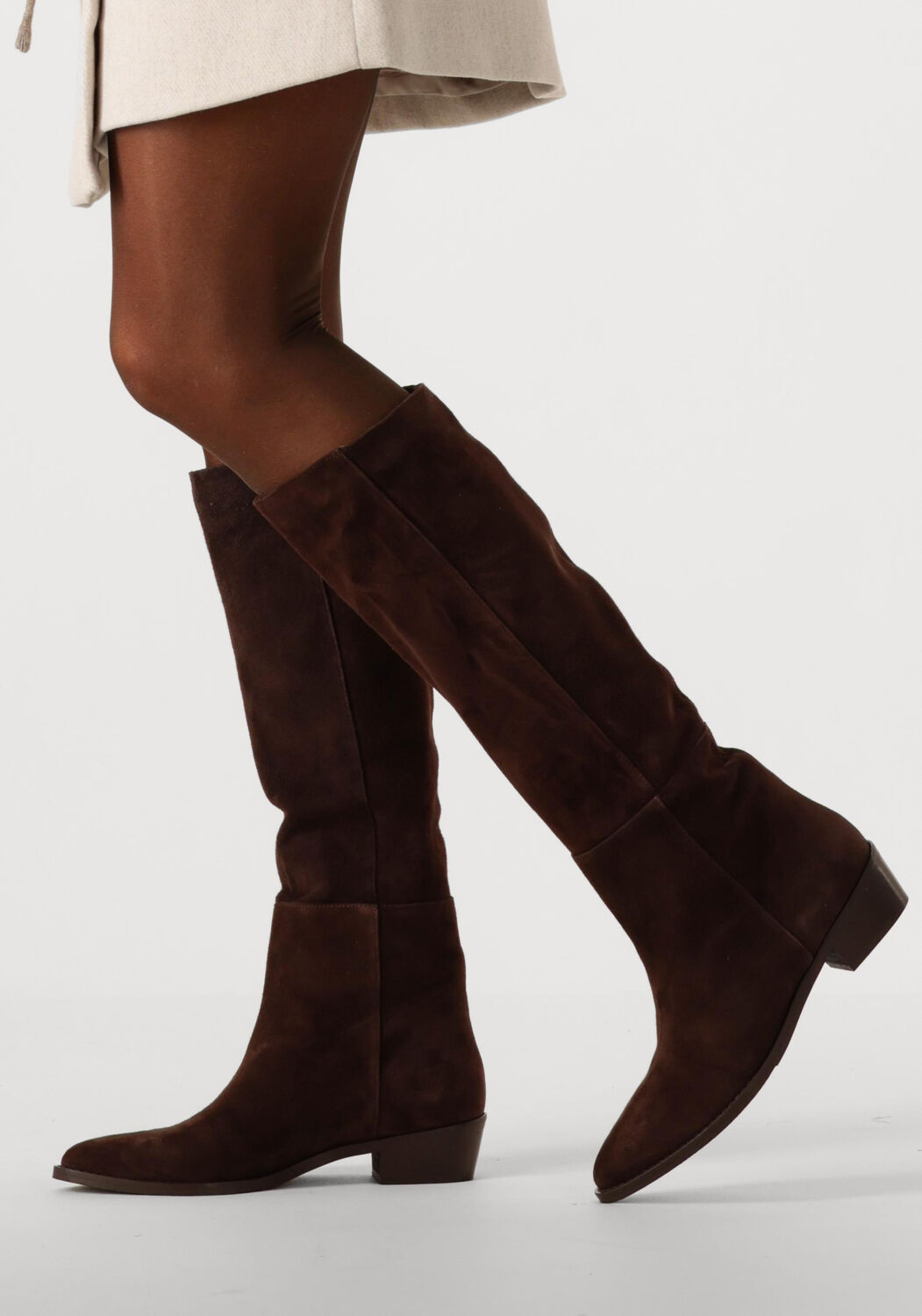 Braune NOTRE-V Hohe Stiefel 394492 - large