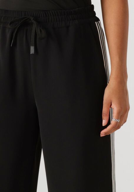 Schwarze MODSTR&Ouml;M Weite Hose TINNIEMD PANTS - large