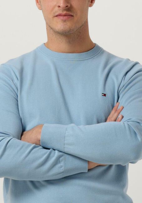Blaue TOMMY HILFIGER Sweatshirt 1985 CREW NECK SWEATER - large