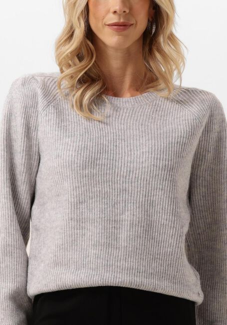 Graue NUKUS Pullover FANCY PULLOVER SLEEVE - large