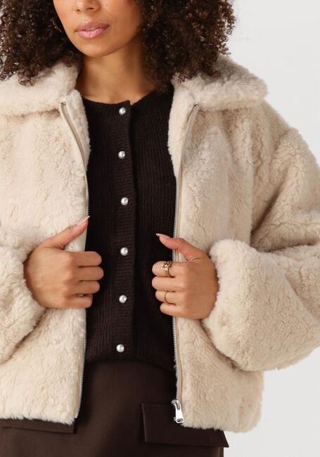 Ecru NOTRE-V Teddy-Jacke NV-GEMMA - large
