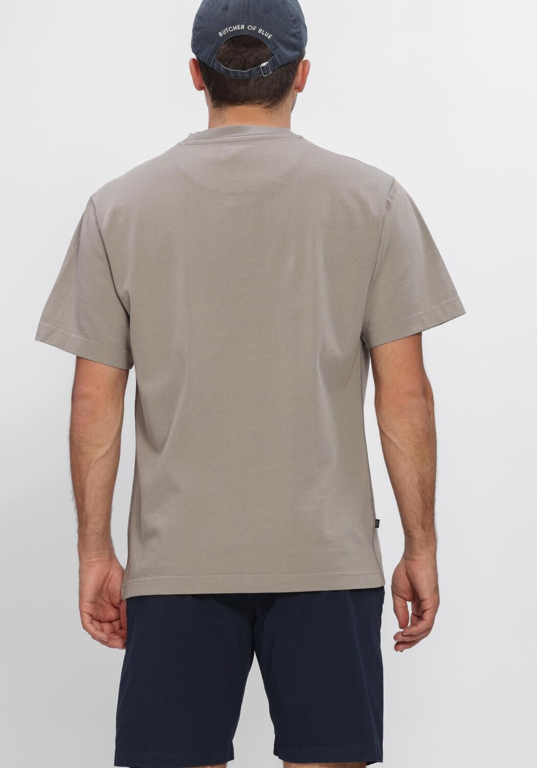 Graue BUTCHER OF BLUE T-shirt ARMY LOOSE TEE - large