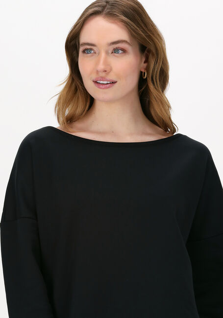 Schwarze LUNE ACTIVE Pullover KATIE CREW - large
