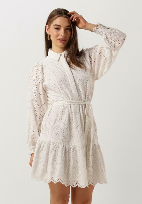 Weiße Y.A.S. Minikleid YASHOLI LS BELT DRESS S. - large