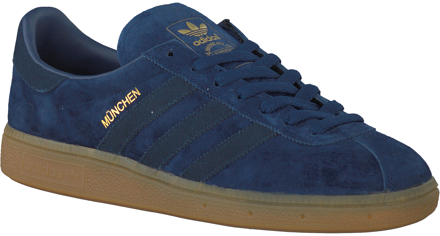 Blaue ADIDAS Sneaker MUNCHEN HEREN | Omoda Adidas Heren München Sneaker Blau, 38 EU: : Schuhe