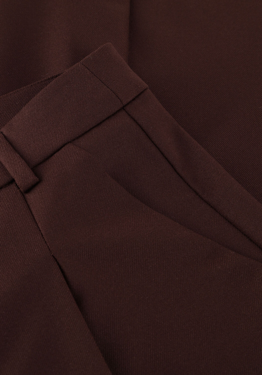 Braune GESTUZ Weite Hose GZPAULA MW PANTS - large