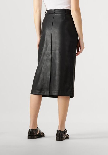 Schwarze NEO NOIR Minirock NETTI FAUX LEATHER SKIRT - large